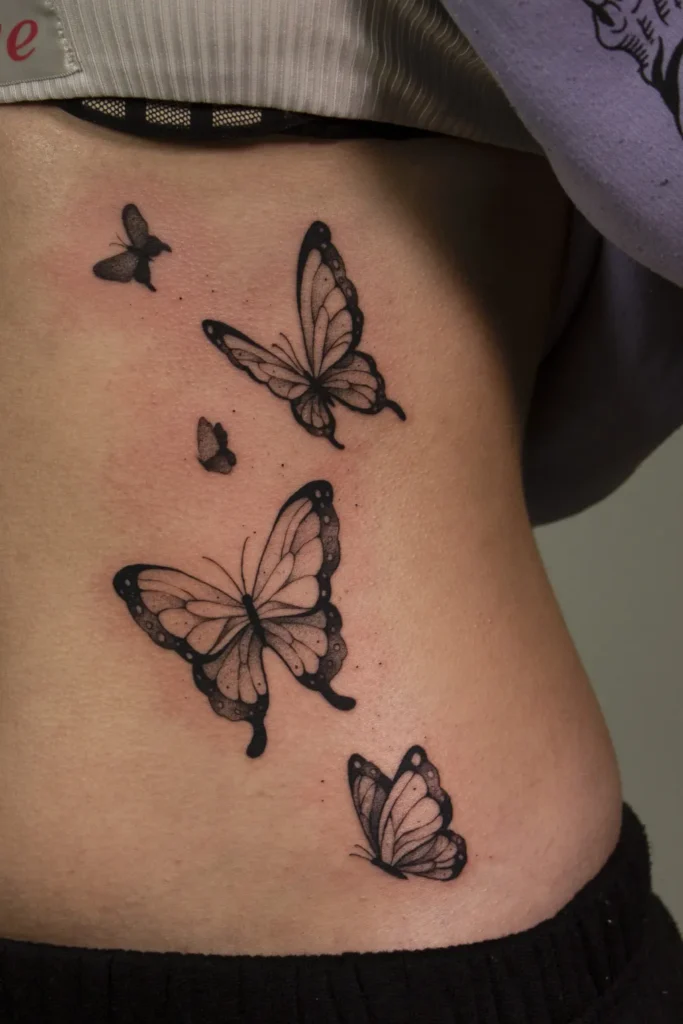 Drugelių tatuiruotė